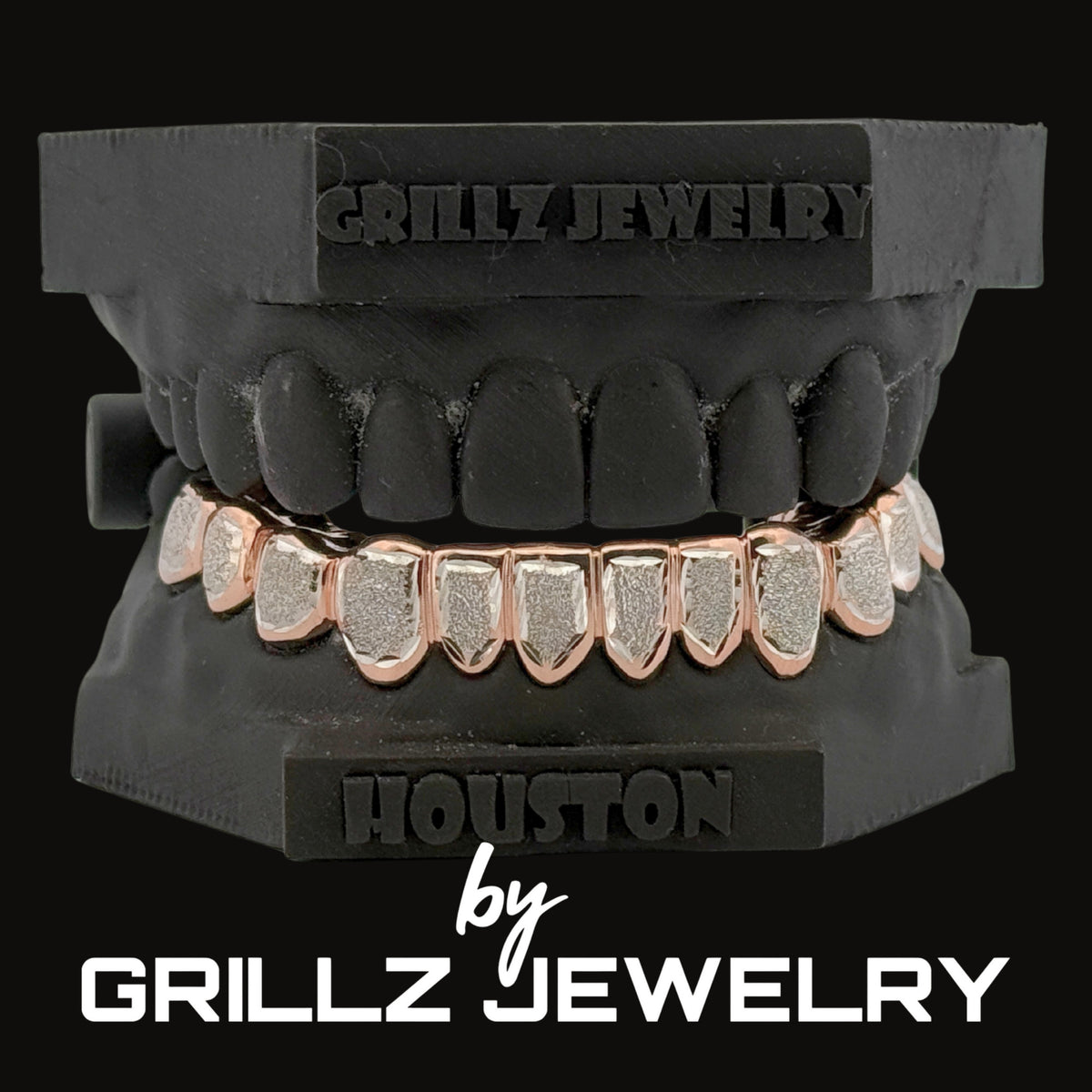 Diamond Dust Gold Grillz