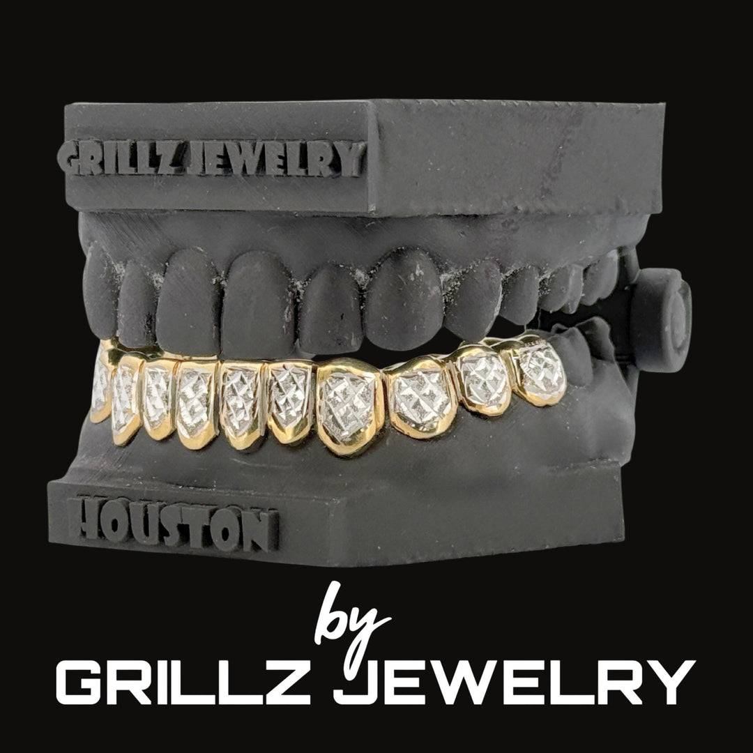 Grillz | Bling Yellow Gold Grillz – Grillz Jewelry