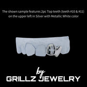 Elevate your style with our high-quality gold grillz, designed for durability and shine
