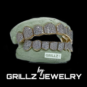 Indulge in the luxury of custom-made gold grillz, handcrafted with care and attention to detail
