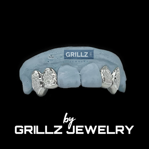 Grillz small canines and diamond sparkles